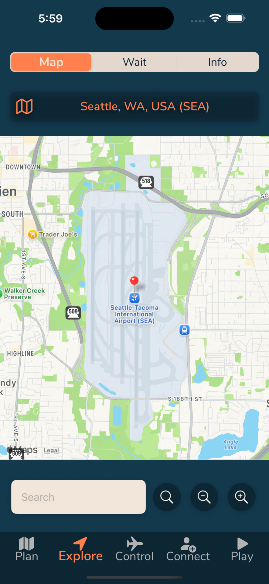 FlyEnJoy Explore Tab